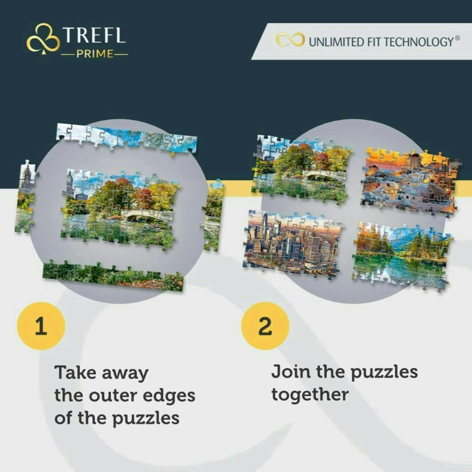 image 1 of Trefl The Hunt for the Green Dragon Puzzle - 1000 Pieces