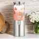 image 2 of Final Touch Stainless Steel & Glass Beverage Dispenser with Chilling Tube 1.5L