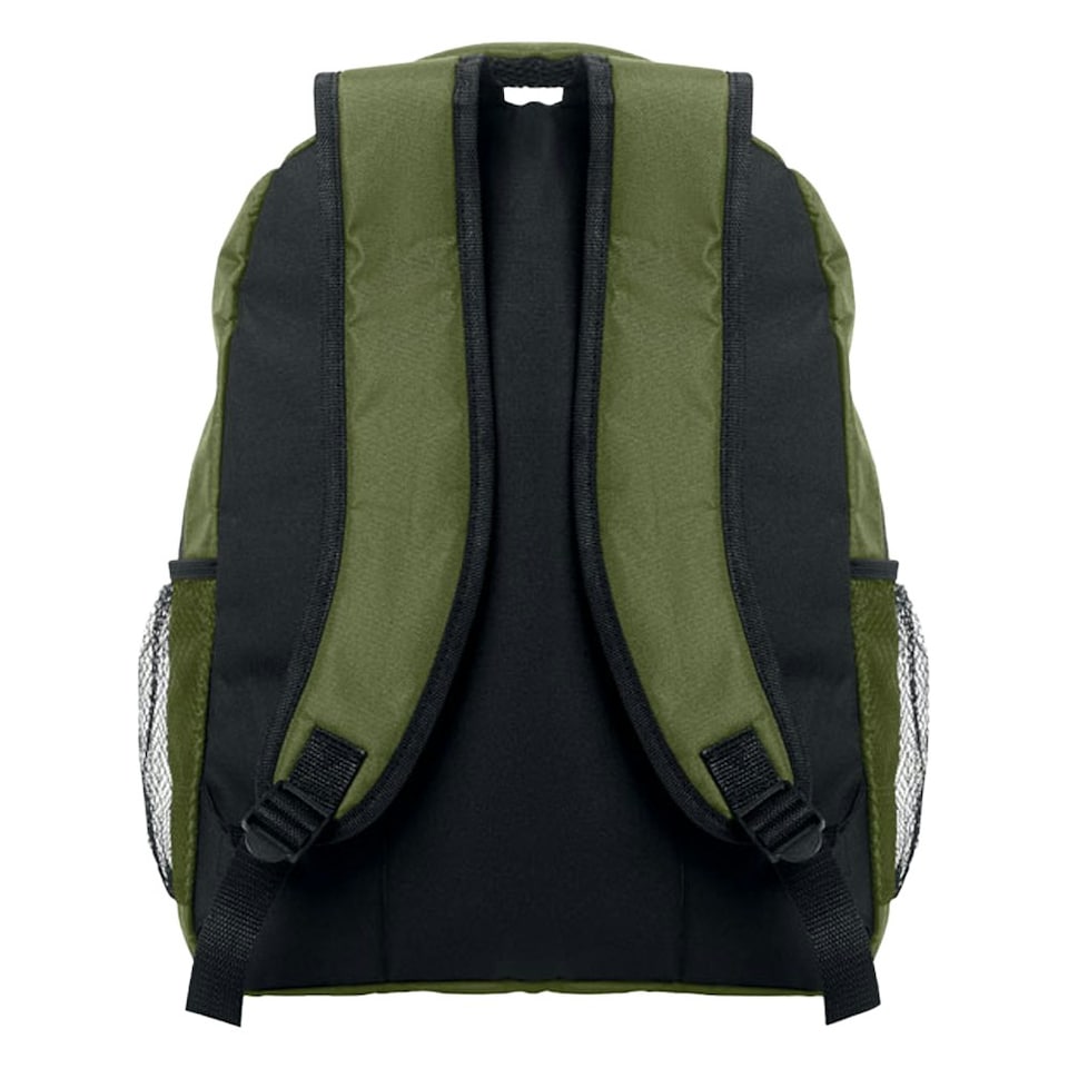 image 1 of MidOcean Puter / Topper Plain RPET Laptop Backpack - Army Green - One Size Green