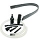 image 1 of SPARES2GO Car Valet Mini Micro Attachment Kit + Flexible Crevice Tool for Numatic Henry Hetty Vacuum Cleaner (32mm)