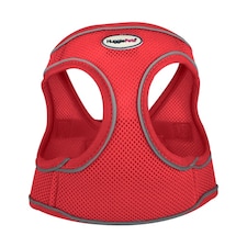 HugglePets Step In Air Mesh Dog Harness Red | M