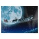image 1 of Magic Santa'S Sleigh Dining Glass Chopping Board | Multi