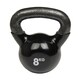 image 1 of Fitness Mad 8.5 kg Cast Iron Kettlebell, Black | Black | Black | 8.5