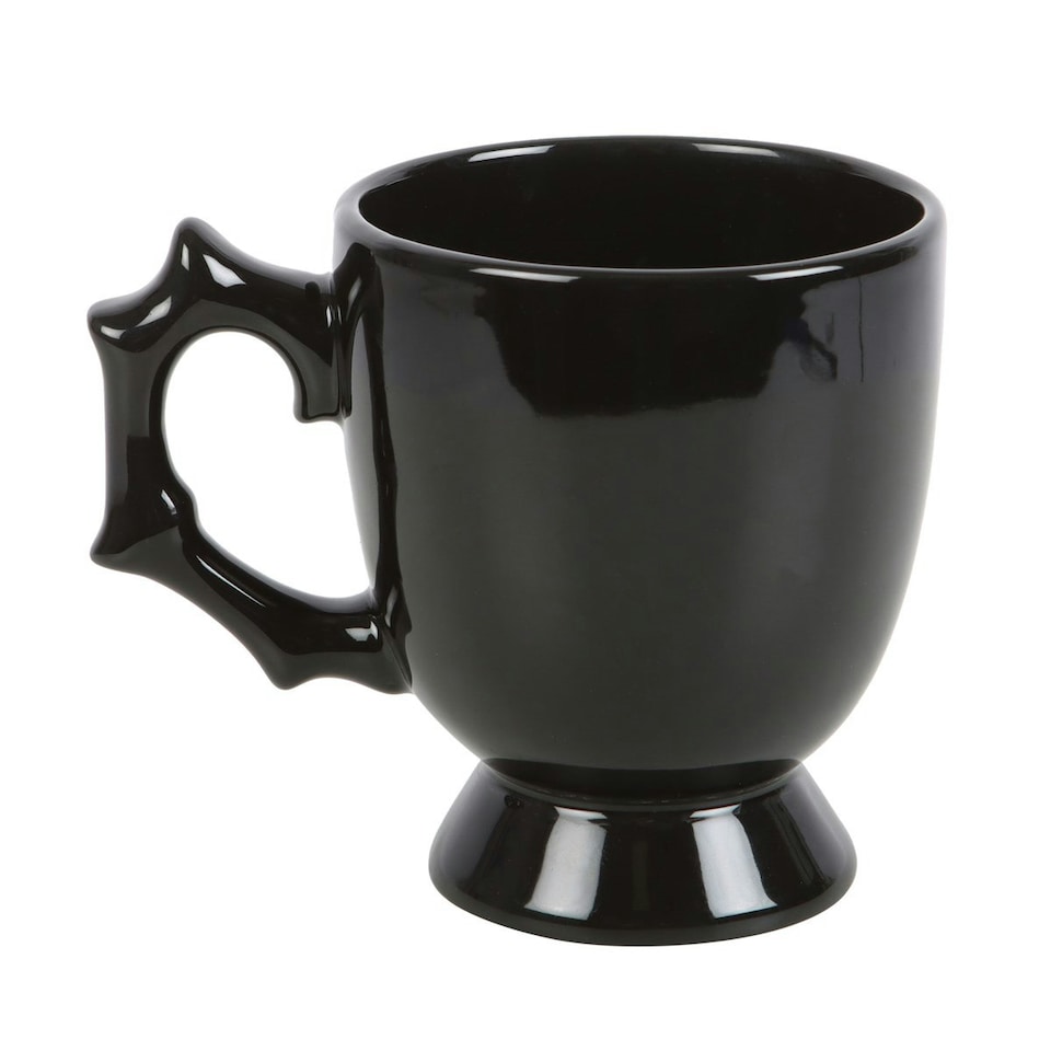 image 1 of Something Different Spider Tea Cup - Black - One Size
