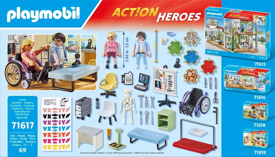 image 1 of PLAYMOBIL 71617 Action Heroes Orthopaedics