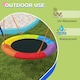 image 6 of Outsunny Kids Swing Nest Swing Seat with A-Frame Structure for Outdoor Use