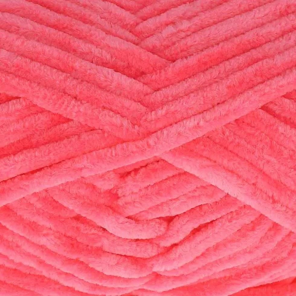 King Cole Pink Yummy Chunky Yarn (Value Pack 6 x 100g Balls) For Crochet, Knitting - 120m per ball