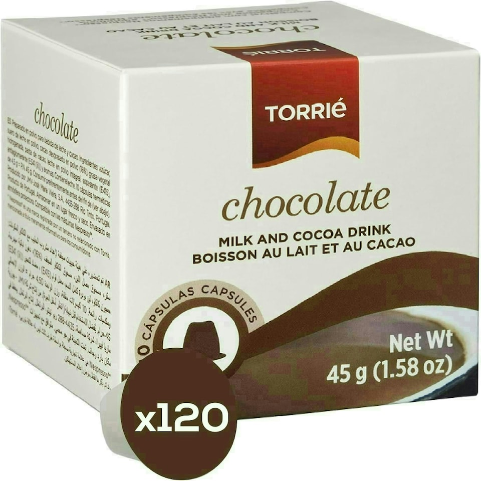 image 1 of Chocolate Nespresso ® Compatible Coffee Machine Capsules (120 Pods)