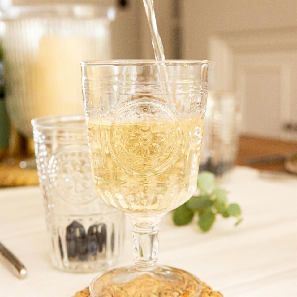 image 1 of Bormioli Rocco Romantic Wine Glasses - 320ml - Clear - Pack of 6