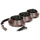 image 1 of Harbour Housewares Flexible Plastic Lawn & Path Edging - 30m x 4cm - Brown