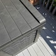 image 5 of Huge 634 Litre Outdoor Jumbo Storage Box - Black Rattan Effect