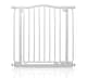 image 1 of Safetots Curved Top Safety Gate, 71cm - 80cm, Matt White, Pressure Fit Stair Gate