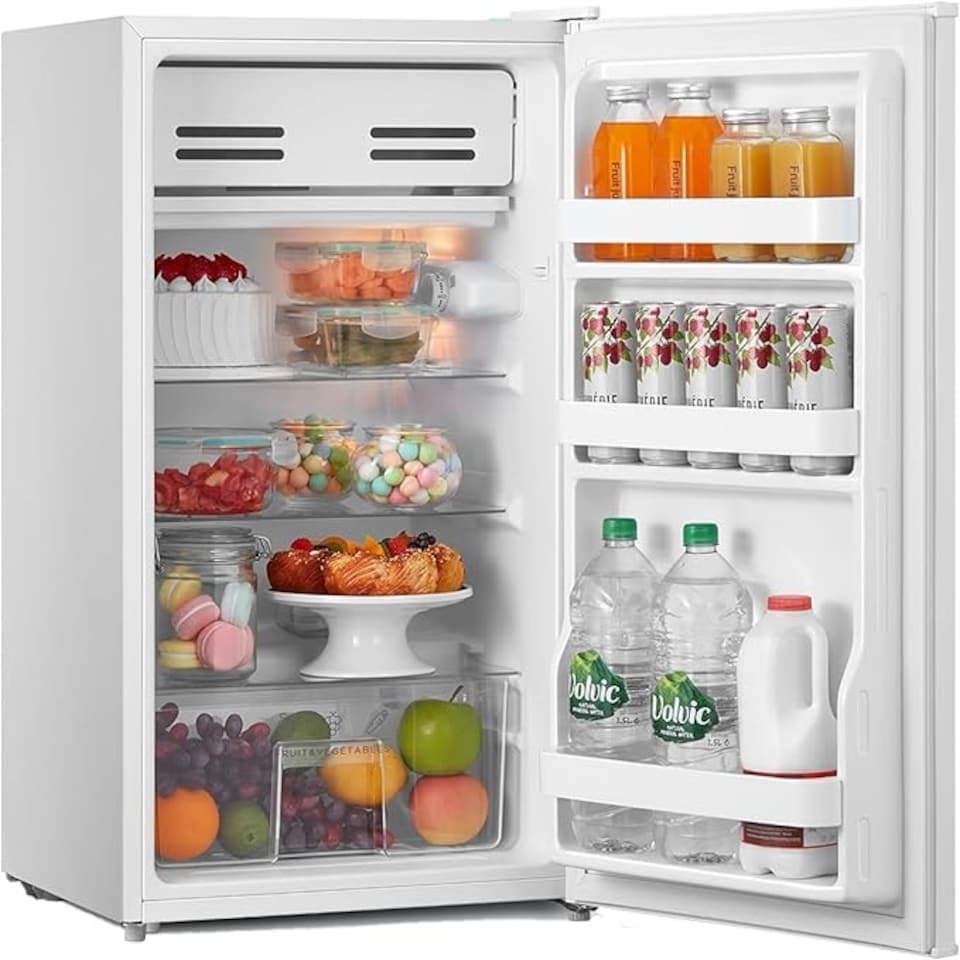 image 1 of Comfee 93 L Small Fridge with Cooler Box, White