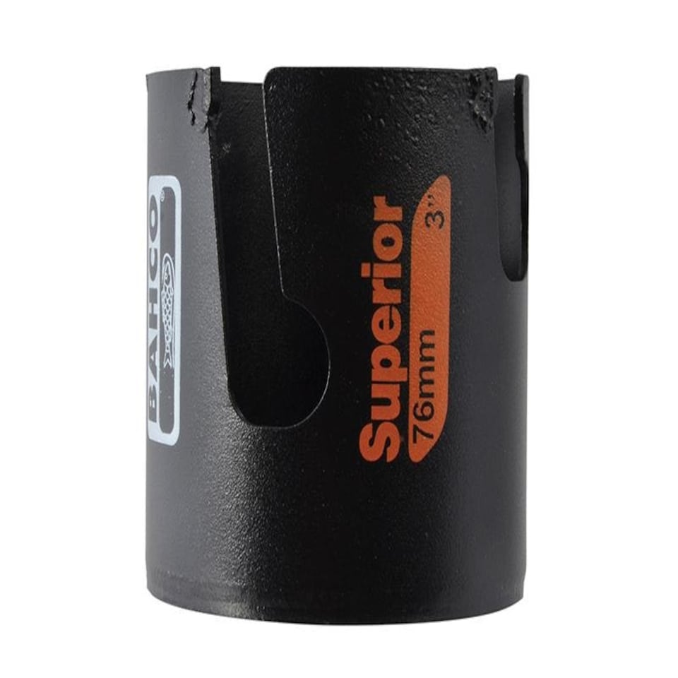 Bahco Superior Multi Construction Holesaw Carded 76Mm