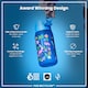 image 6 of Leak Proof Kids Water Bottle, BPA Free, 350ml (12oz) | Blue | Flamingos | One Size