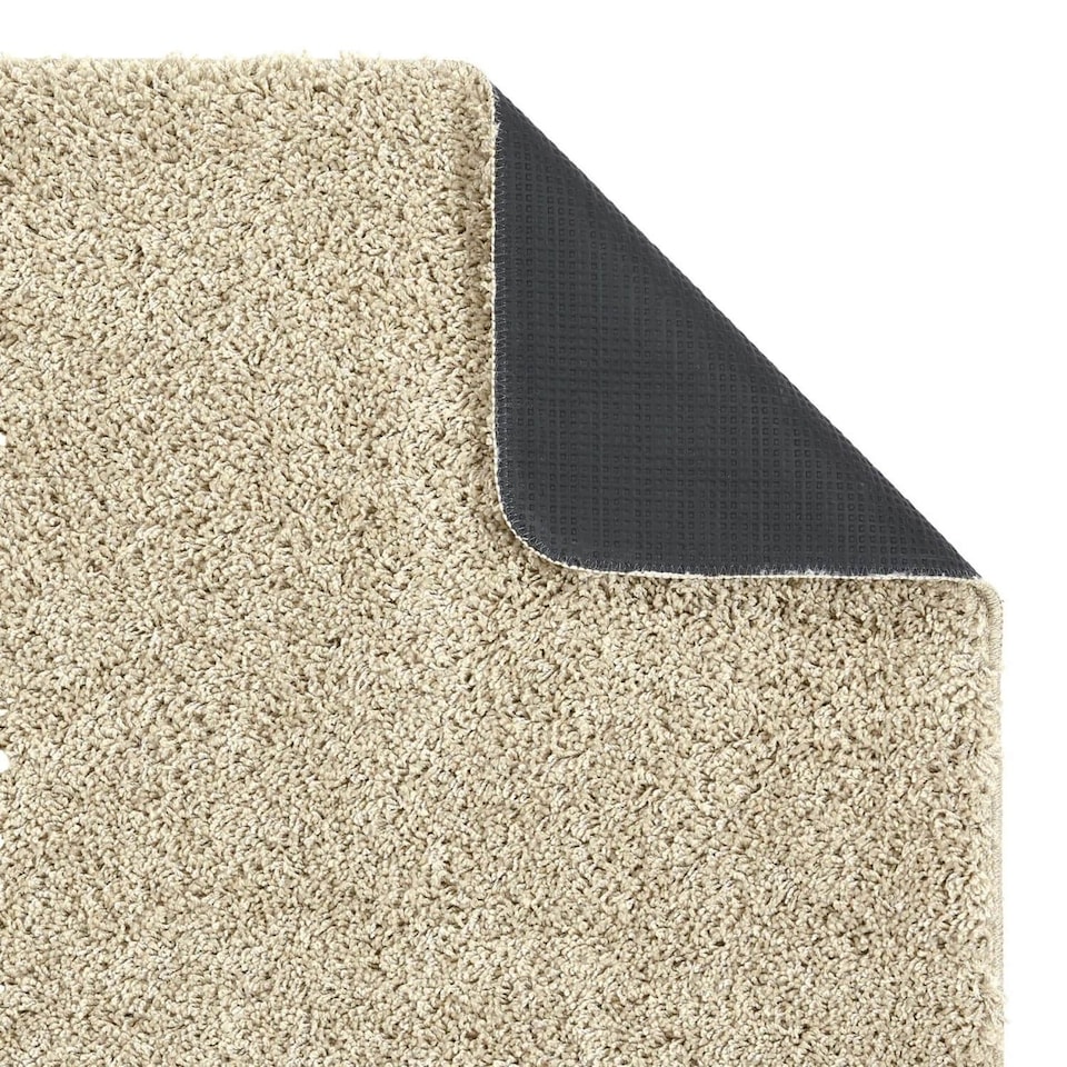 image 1 of Washable Non Slip Shaggy Floor Rug Soft Stain Resistant Plain