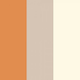 image 1 of Direct Wallpapers Stripe Textured Wallpaper - Orange/Coffee/Cream - One Size Orange