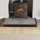 image 2 of Fire Vida Fire Vender Guard Protector Fireside Fireplace Accessory, Black & Silver