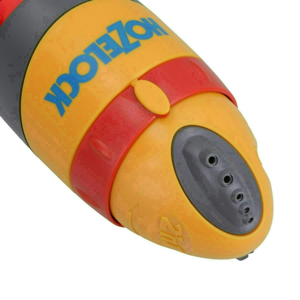 image 1 of Hozelock Round Garden Lawn Sprinkler Watering Drive Spike 314m² Fine + Jet