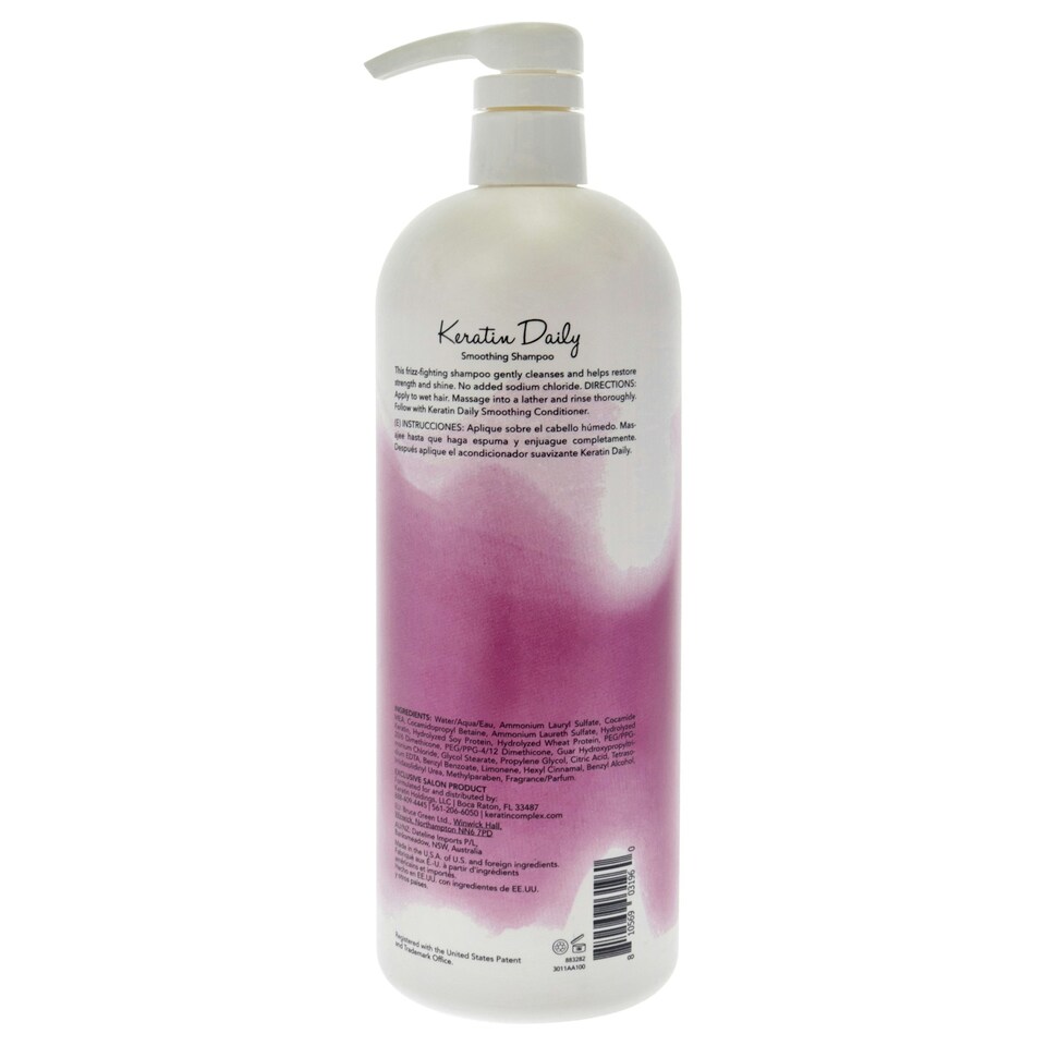 image 1 of Keratin Daily Shampoo by Keratin Perfect for Unisex - 32 oz Shampoo