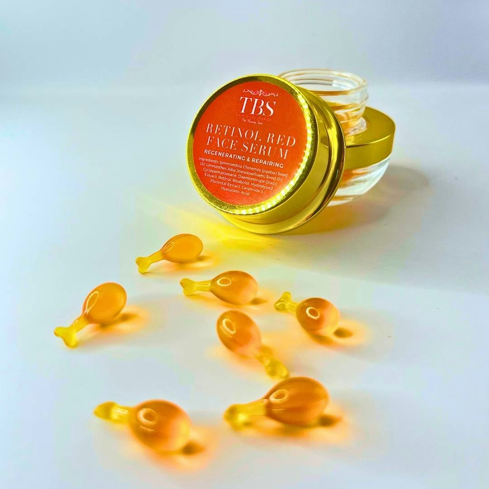 image 1 of TBS 14 Day Rescue Face Serum Retinol Fire 14 Pieces