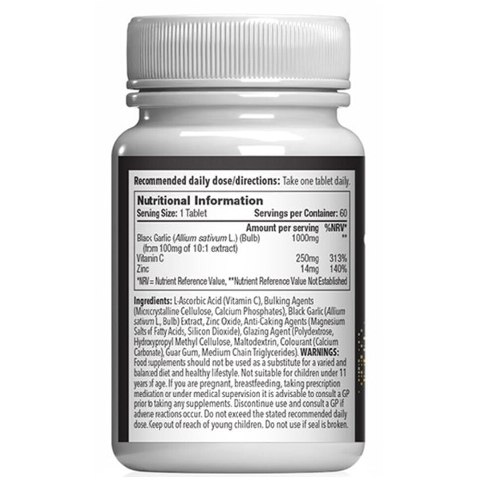 image 1 of ImmunoBoost with Black Garlic - 60 Tablets
