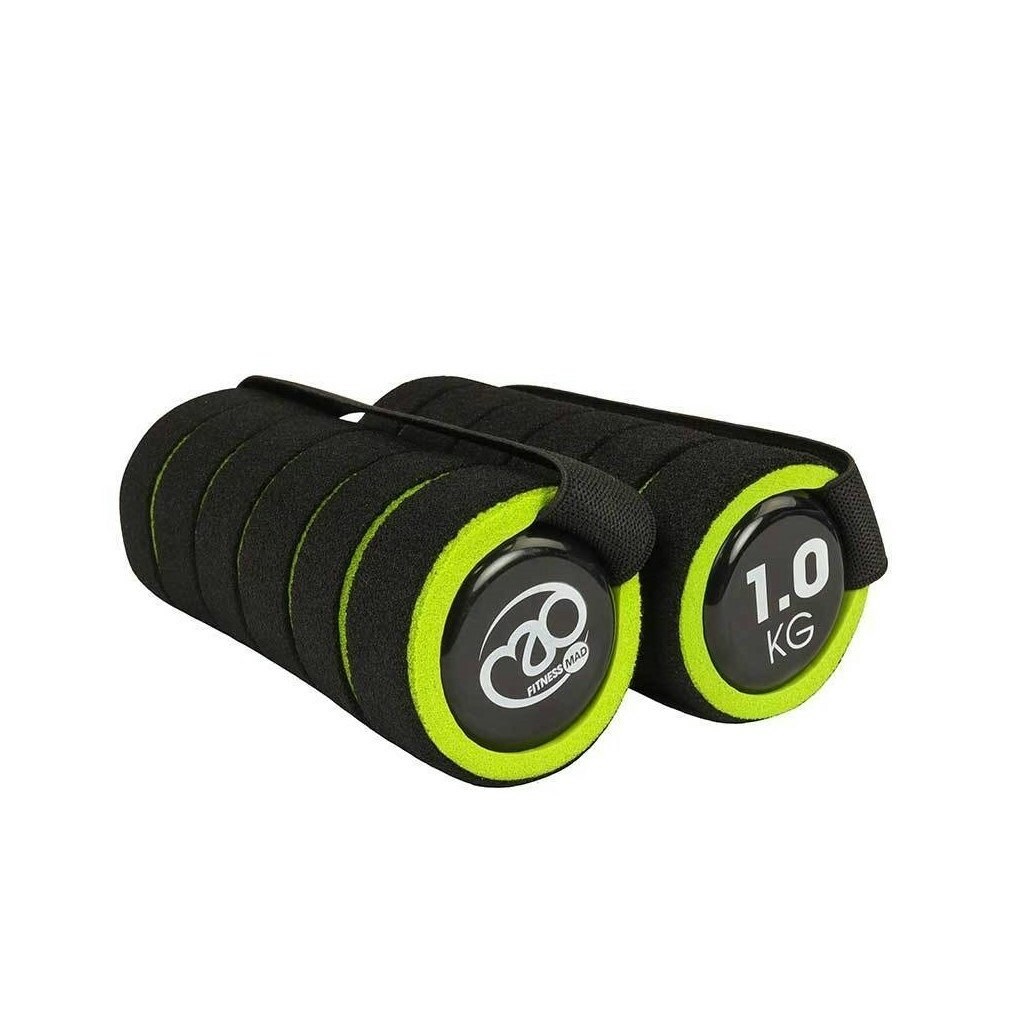 Fitness Mad Pro Dumbell Set in Lime | Size: 1