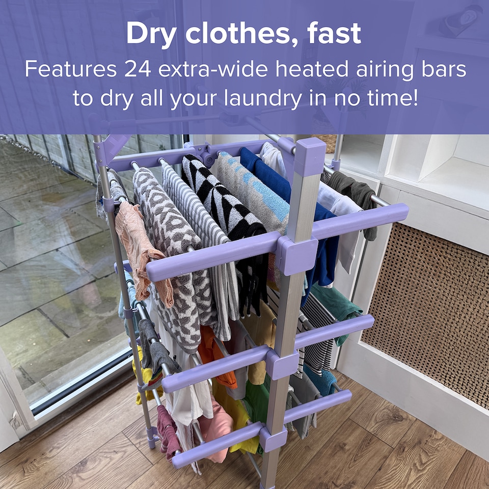 image 1 of Spring&Spruce Speedi Dry Compact Tower