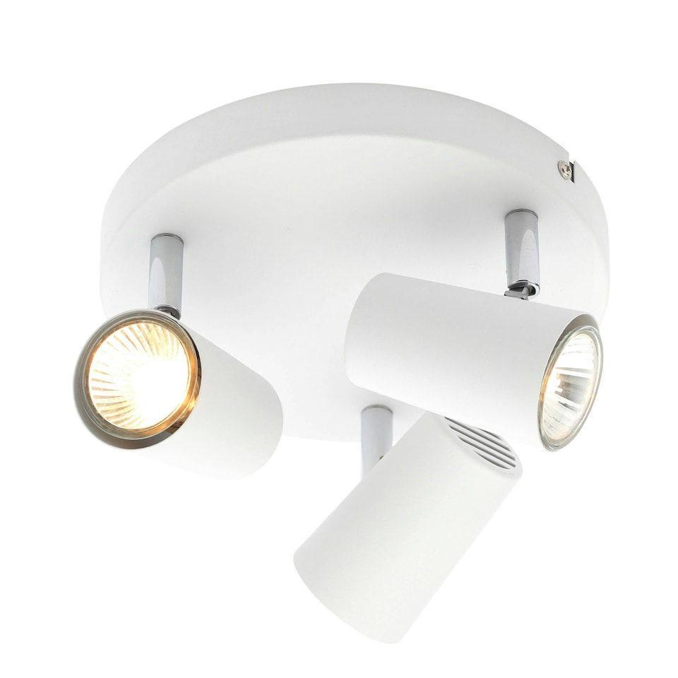 image 1 of BHS Barley Spotlight Plate | White | White | 1