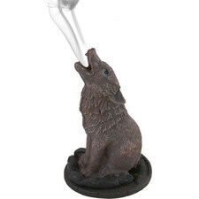 Lisa Parker Wolf Incense Cone Holder - May Vary - One Size