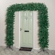 image 2 of 8ft (2.35m) Samuel Alexander Double Door Plain Green Flat Top Christmas Tree Arch with 2000 Tips