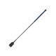 image 2 of Dublin Embossed Leather Horse Riding Whip | Blue | Navy | One Size | 1