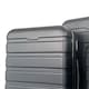 image 5 of Oypla 20", 24", 28" 3pc Hard Shell ABS Luggage Suitcase Set with TSA Lock and 4 Spinner Wheels Black