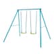 image 1 of TP Deluxe Double Metal Swing Set