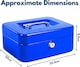 image 2 of Marco Paul 10'' Cash Box - Blue