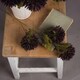 image 3 of Chocolate Chrysanthemum Artificial Flower - Plastic - L12 x W20 x H45 cm - Brown