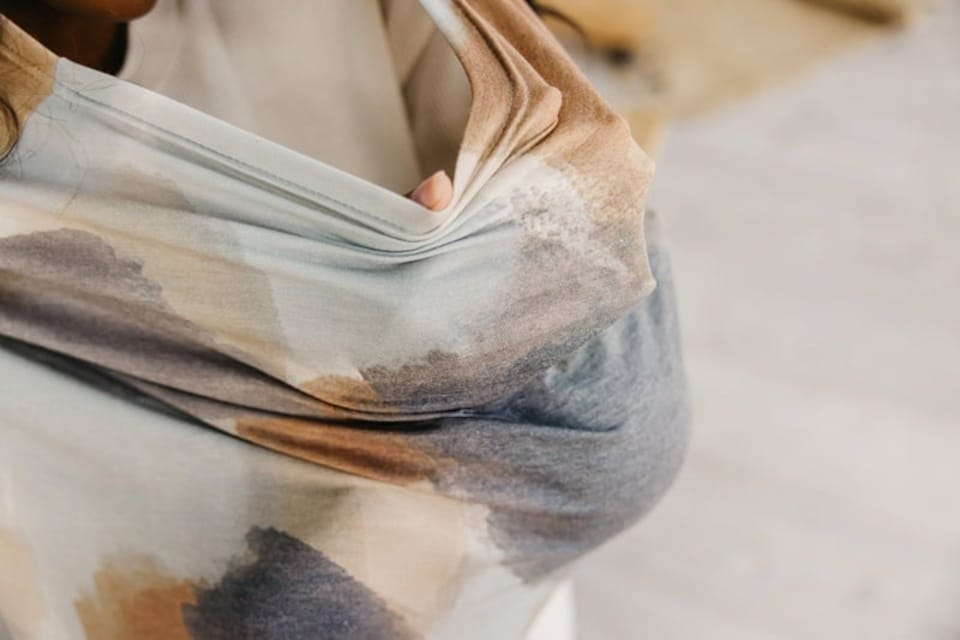 image 1 of Copper Pearl Nursing & Car Seat Cover Picasso