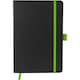 image 2 of Bullet Colour Edge A5 Notebook - Solid Black/Lime - 21 x 14.2 x 1.1 cm