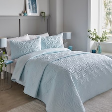 Serene Cavali Duvet Cover Set Duck Egg