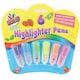 image 7 of Just Stationery Scented Mini Highlighter (Pack of 6)