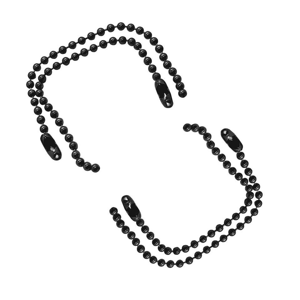 image 1 of 15cm Long Metal Ball Chain Extender for Label Tags - 100pcs