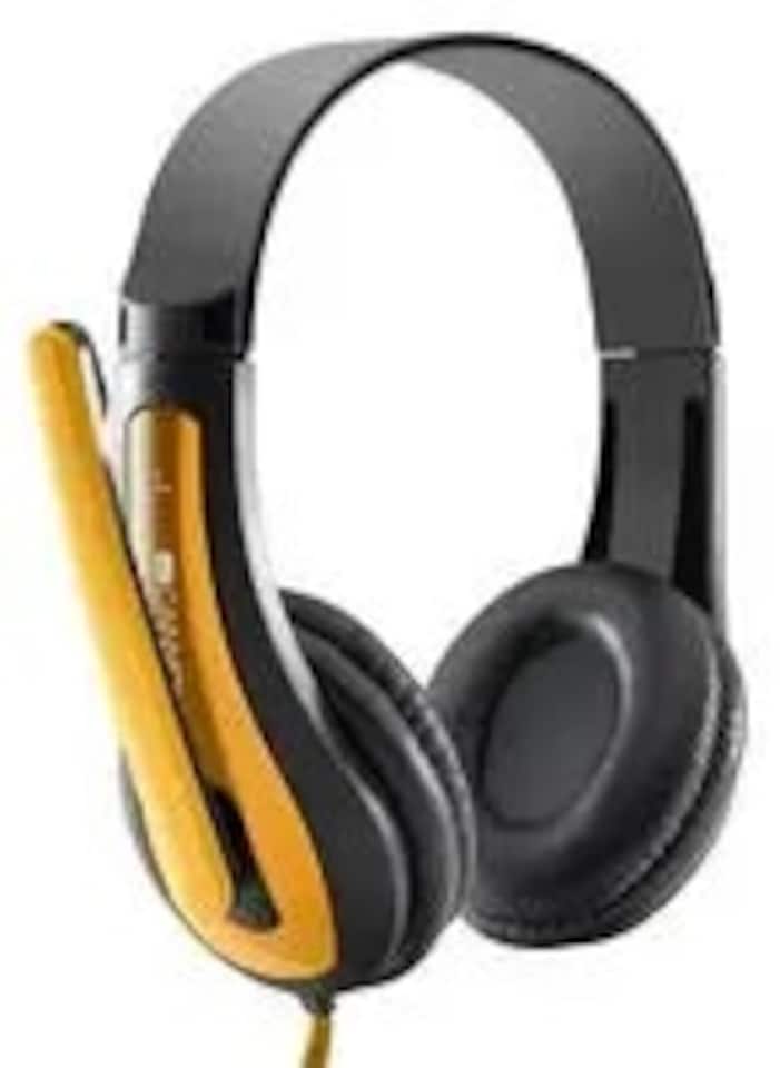 image 1 of Canyon PC Headset Black/Yellow | Black | Yellow