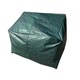 image 4 of Wooden 3 Seat Angled Companion Set With 1 x Bench Cushion Green,1 x Chair Cushion Green & 1 x Fitted Cover