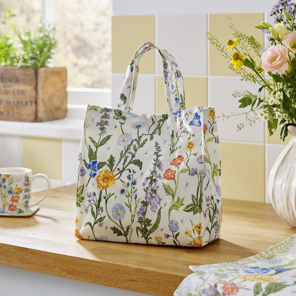 image 1 of Ulster Weavers Cottage Garden PVC Bag - Small Multi