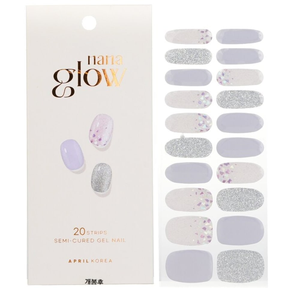 image 1 of Nanaglow Nail Sticker - # Gn13 - 20pcs Multi