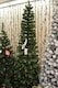 image 2 of 2.2m (7.5ft) Premier Plain Green Spruce Pine Slim Christmas Tree with Stand
