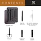 image 5 of No!No! Men's Nail Grooming Kit Black