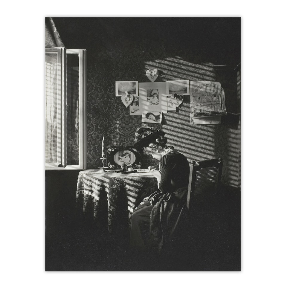 image 1 of Alfred Stieglitz Sun Rays Paula in Berlin Portrait Framed Wall Art Print A4