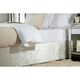 image 5 of Belledorm Divan Crushed Velvet Base Wrap - Champagne - King
