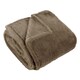 image 3 of Furn Kallu Double-Sided Faux-Fur Throw | Red | Berry | 1